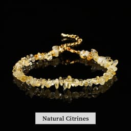 Natural Stone Tourmaline Amethyst Rock Quartz Crystal Chip Bead Bracelet Women Reiki Healing Adjustable Chain Fashion Jewelry