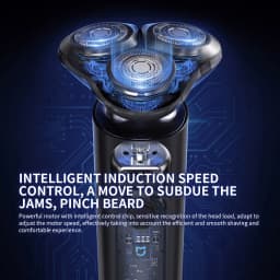 New MIJIA Men's Electric Shaver S301 Beard Trimmer Machine Shaving Portable Flex Razor IPX7 Washable Trimer Ceramic Blade (CN)