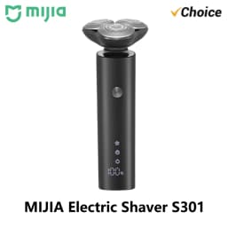 New MIJIA Men's Electric Shaver S301 Beard Trimmer Machine Shaving Portable Flex Razor IPX7 Washable Trimer Ceramic Blade (CN)