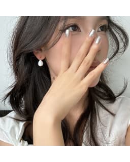 MM Colorful Enamel Water Drop Earrings Summer Y2K Stainless Steel Fashion Sweet Multiple Color Waterproof Jewelry Wholesale