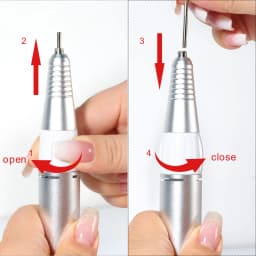 35000rpm 5Pins Electric Nail Drill Machine Handle Handpiece Pedicure Replacement Pen Manicure Beauty Tool ABE Accessory
