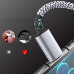 1M 2M 3M 5M 8M USB Type C To Type C Cable PD 60W 3A Fast Charging Data Sync Extension Cable for IPhone13 Samsung Camera Laptop