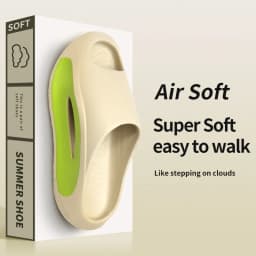 Slippers Men Wear Thick-Soled Non-Slip Summer Quarters Bathroom Shower Eva Sandals