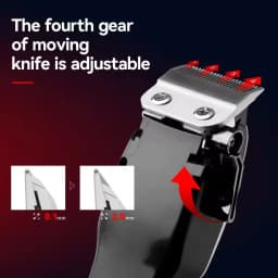 Kemei KM-PG809A KM-PG232 LCD USB Charging Hair Clipper Adjustable Professional Cutting Machine KM-3382 Shaver Trimmer For Men