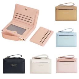 New Colorblock Bifold Zipper Buckle Coin Purse New Hand Women's Short Wallet Fashion Multi-slot Card Holder