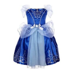 Girls Princess Dress Kids Elsa Anna Snow White Aurora Sofia Rapunzel Cinderella Halloween Costume Children Birthday Party