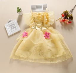 Girls Princess Dress Kids Elsa Anna Snow White Aurora Sofia Rapunzel Cinderella Halloween Costume Children Birthday Party