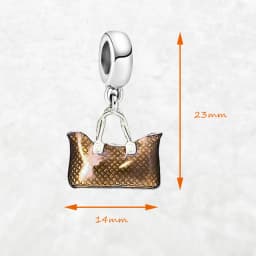 Bag Dangle Charm Pendant Spring Brand New European Style 925 Sterling Silver Trendy Fashion Jewelry Club for Women