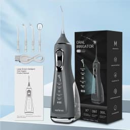 Portabal Electric Oral Irrigator Waterproof Intelligent Water Flosser 5-speed Adjustment Teeth Cleaner Mouth Washing Machine