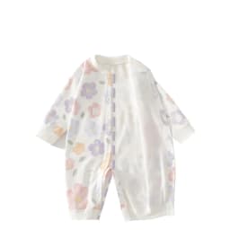 AYNIGIELL Spring & Autumn 0-12 Months Baby Jumpsuits, 100% Cotton Long Sleeve Clothes, Soft Newborn Rompers for Girls & Boys.