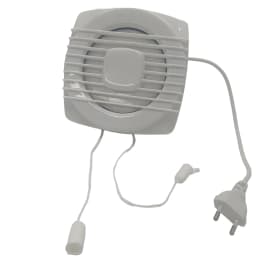 Silent 220V Exhaust Fan 4/6/7inch 110/150/180mm Strong Ventilating Kitchen Bathroom Toilet Window Wall Mounted Extractor