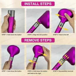 Diffuser Nozzle Hair Styler Nozzle For Dyson Airwrap HS01 HS05 SenCiciMen X9 Hair Dryer Professional Diffuser Hairdryer Nozzle
