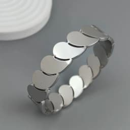 New water drop hollow stainless steelGold plated 18K bracelet, high quality waterproof silver jewelry, gift for couples