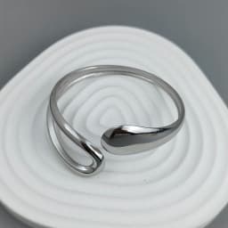 New water drop hollow stainless steelGold plated 18K bracelet, high quality waterproof silver jewelry, gift for couples