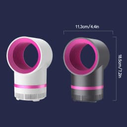 New USB Electric Mosquito Killer Lamp for Home Use Powerful Suction Gravidtrap Portable Rechargeable Silent Mosquito Trap Lamp