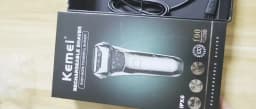 Kemei Men's Electric Shaver Facial Beard Wet & Dry Shaver Rechargeable Professional Razor Shaving Machine