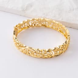 18k Gold Color Jewelry Set for Party Design Earrings and Pendant Necklace Bracelet Ring Set for Engagement