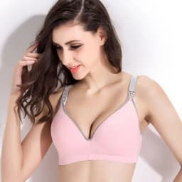 Maternity Bras Wirefree Nursing Bra Panties Set Pregnancy Clothes Prevent Sagging Breastfeeding Women's Breathable Lactancia Bra