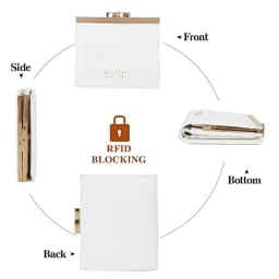 Women wallet - High-quality PU card holder, scratch-resistant and durable document case, zero wallet