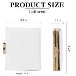 Women wallet - High-quality PU card holder, scratch-resistant and durable document case, zero wallet