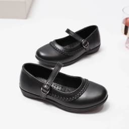 2024 Children Leather Shoes for Girls Spring New Fashion Korean Style Soft Bottom Anti-slippery Versatile Chic Princess Shoes