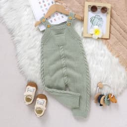 Baby Rompers for Boys Girls Solid Sleeveless Knitted Jumpsuits Playsuits 0-18m One Piece Newborn Netural Outfits Toddler Clothes
