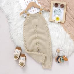 Baby Rompers for Boys Girls Solid Sleeveless Knitted Jumpsuits Playsuits 0-18m One Piece Newborn Netural Outfits Toddler Clothes