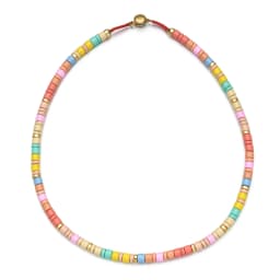 ZMZY New Tube Seed Beads Enamel Necklace For Womne Colorful Beaded Jewelry Heavy Metal Necklace Bracelets Jewelry Wholesale