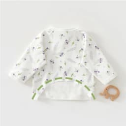 Newborn Baby Top 0-3M Delivery Room Baby Close Fitting Jacket, Soft Pure Cotton Clothing for Male and Female Babies