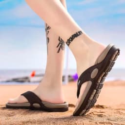 Massage Flip Flops for Men Summer Breathable Beach Shoes Sandals Men Luxury Flip Flops Breathable Plus Big Size Men Slippers 46