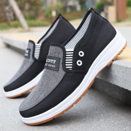 Men's Fashionable Solid Knitted Running Shoes - Lightweight, Breathable, and Non-Slip - Perfect Sports Shoes for Outdoor Adventures