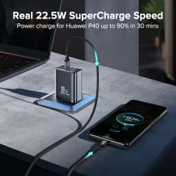 Tuodes 30W GaN USB Charger 3-Ports USB Type C Fast Charging PD3.0 Quick Charge Wall Adapter For iPhone 17 16 Samsung Xiaomi iPad