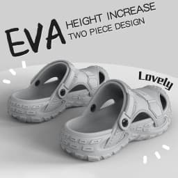 EVA Sandals for Men in Summer, Thick Soft Soled for Outdoor Wear, Beach Shoes for Casual Sports, and Perforated Shoes
