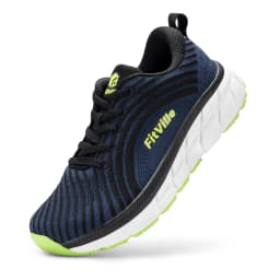 FitVille Men'S Shoes Wide Toe Box Cushioned Extra Wide Width Non Slip Running Shoe Comfortable Lightweight Sneakers For Fat Feet