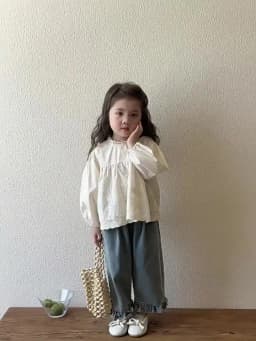 Kids Jeans Girls New 2025 Spring Autumn Children Fashion Casual Wide-leg Pants Ruffled Trousers Princess Sweet and Lovely