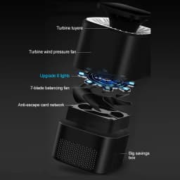 Mosquito Killer Lamp USB Without Radiation Fly UVA Mosquito Light Lcatalyst Home Indoor Bedroom Outdoor Accessories
