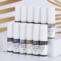 12 Colors Liner Gel Nail Kits for French Stripe Line Graffiti Painting Gel Glitter Nail Gel Polish DIY Design Manicure Varnish
