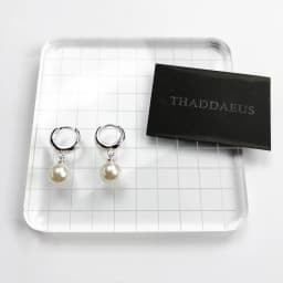 Pearl Hinged Hoops Earrings Creole Gift In 925 Sterling Silver Europe Style Glam Romantic Fine Jewerly For Women
