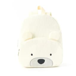 Cross-border explosion cute bear backpack corduroy primary school bag fashion casual backpack cartoon plush bag