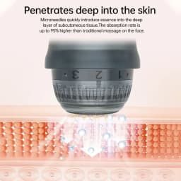 HN30 Serum Applicator 10ml Bottle With Adjustable Flow For Skin Care and 30Pins Titanium Micro Infusion Kit