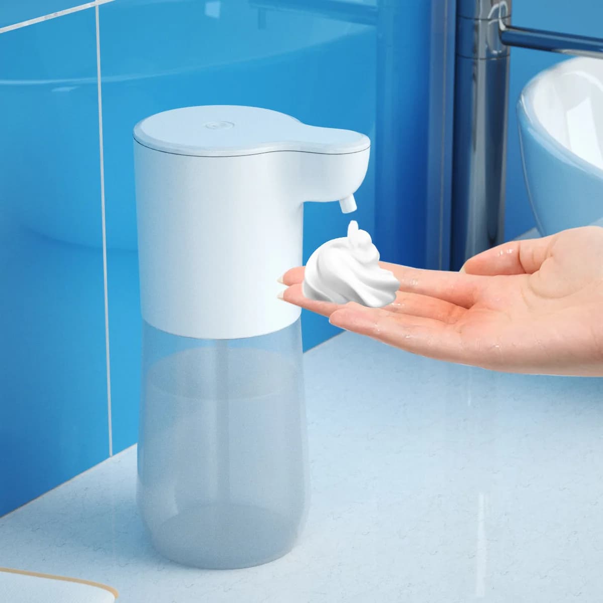 Automatic Induction Soap Dispenser Household Smart Foam Cleaning Contactless Alcohol Spray For Phone Washer