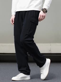Boys' overalls boys' trousers baggy medium and large children's trousers belt pocket stretch waist jogging pants casual wear all
