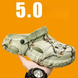 2026 Summer Men's Sandals New Home Garden Shoes Comfortable and Light Men's Slippers Non-Slip Soft Bottom Beach Sandals 47 48