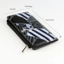 High-Quality Printed Bifold Wallet Fashionable Large Capacity Card Holder Coin Purse with ID Window