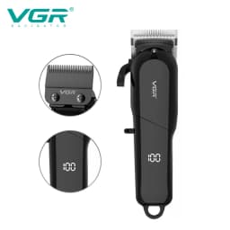 VGR Hair Clipper Hairdressing Salon Professional USB charging Hair Clipper Men's Electric Haircut Rechargeable Hair Clippe V-118