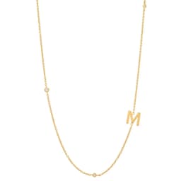 ANDYWEN 925 Sterling Silver Gold Letter Plain Pendant Choker Charm Initial A M Alphabet Necklace 26 Letter Women Fine Jewelry