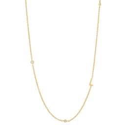 ANDYWEN 925 Sterling Silver Gold Letter Plain Pendant Choker Charm Initial A M Alphabet Necklace 26 Letter Women Fine Jewelry