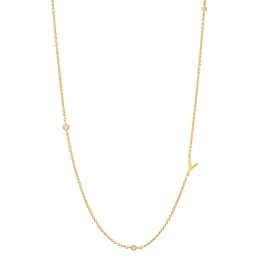 ANDYWEN 925 Sterling Silver Gold Letter Plain Pendant Choker Charm Initial A M Alphabet Necklace 26 Letter Women Fine Jewelry