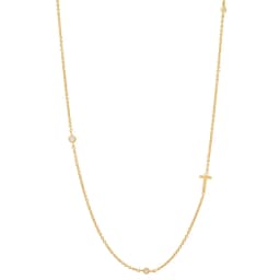 ANDYWEN 925 Sterling Silver Gold Letter Plain Pendant Choker Charm Initial A M Alphabet Necklace 26 Letter Women Fine Jewelry
