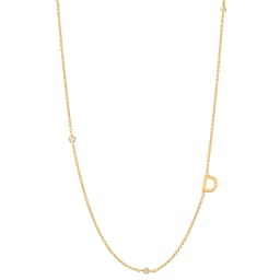ANDYWEN 925 Sterling Silver Gold Letter Plain Pendant Choker Charm Initial A M Alphabet Necklace 26 Letter Women Fine Jewelry